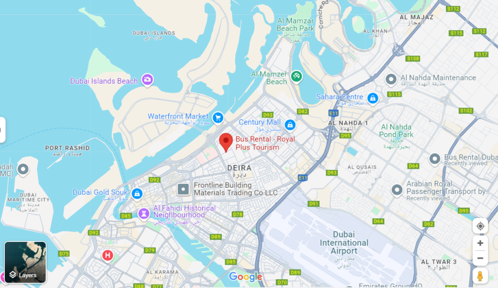 Bus Rental - Royal Plus Tourism LLC Navigation