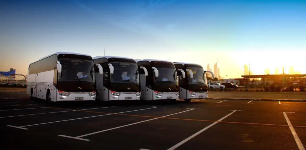 Wedding Bus Rental Dubai /Bus Rental Dubai / Royal Plus Transport