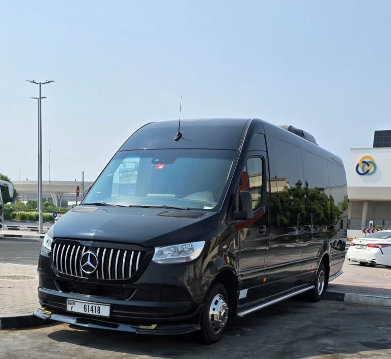 Mercedes Sprinter Rental Dubai / Royal plus transport