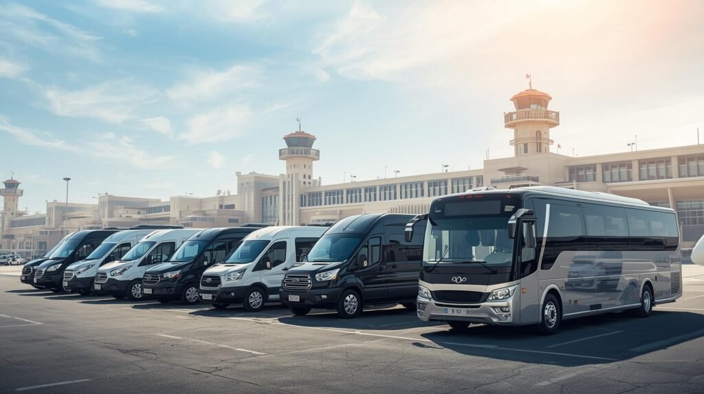 Dubai Airport transfer Royal Plus Transport Bus Rental Companies In Dubai / Hire Bus Dubai